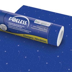 Image for Fadeless Designs Paper Roll, Night Sky, 48 Inches x 12 Feet from School Specialty