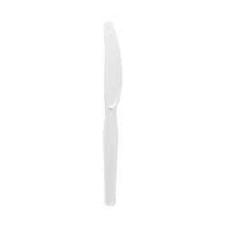 Image for Dixie Foods Durable Mediumweight Shatter Resistant Knife, Plastic, White, Pack of 100 from School Specialty