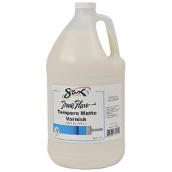 Image for Sax Tempera Varnish, Matte Finish, Gallon from School Specialty