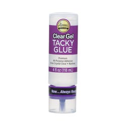 Image for Aleene's Always Ready Clear Gel Tacky Glue, 4 Ounces from School Specialty