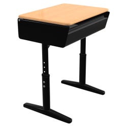 Image for Classroom Select Contemporary Elliptical Lift Lid Desk, 24 x 18 Inches from School Specialty
