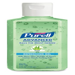 Image for Purell Advanced Aloe Instant Hand Sanitizer, 4 Ounce Squeeze Bottle, Fresh Scent from School Specialty