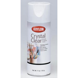 Krylon Acrylic Varnish Spray, Quick Dry, Permanent, 11 Ounce Can, Crystal Clear Item Number 416155