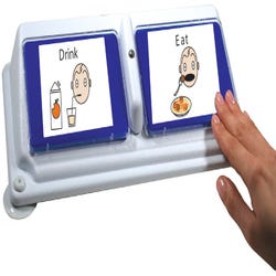 Image for Enabling Devices Twin Talk Communicator, Plastic, Clear from School Specialty