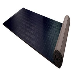 Image for Dollamur FLEXI-Roll Mat, 6 x 26 Feet x 1 Inch, Black from School Specialty