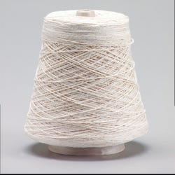 Image for Creativity Street Cotton 4-Ply Heavy Warp Yarn Cone, 800 Yard, Natural Creamy White from School Specialty