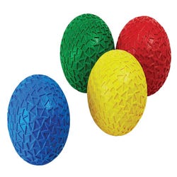 Image for FlagHouse Textured Foam Balls, 5 Inch Diameter, Assorted Colors, Set of 4 from School Specialty