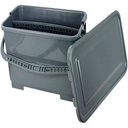 Image for Genuine Joe Mop Charging Bucket, 24 Quarts, Gray from School Specialty