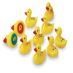 Image for Learning Resources Smart Splash Number Fun Ducks, 10 Pieces from School Specialty