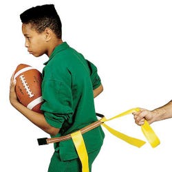 Image for Flag Football Quick Release Belts, Size Large, Set of 12 from School Specialty
