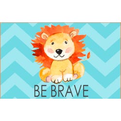 Image for Childcraft Nursery Brave Lion Carpet, 5 x 8 Feet, Rectangle from School Specialty