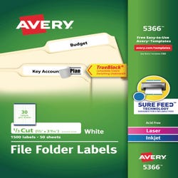 File Folder and File Cabinet Labels, Item Number 1597366