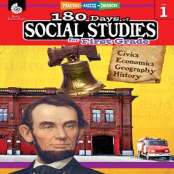 Image for Shell Education 180 Days of Social Studies for First Grade from School Specialty