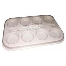 Image for Sax Empty Plastic Palette with Lid, 14-1/2 X 9-1/2 Inches from School Specialty