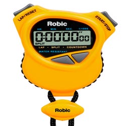 Image for Robic 1000W Dual Stopwatch, Yellow from School Specialty