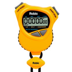 Image for Robic 1000W Dual Stopwatch, Yellow from School Specialty