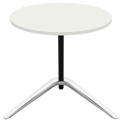 Image for Lorell Guest Area Round Top Accent Table -- Table, Accent, 15-3/4"Wx15-3/4"Lx24-3/5"H, White from School Specialty