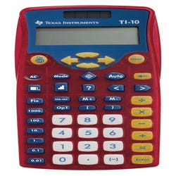 Image for Texas Instruments TI-10 Calculator from School Specialty