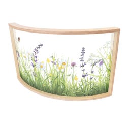 Image for Nature View Curved Divider Panel, 41 x 11 x 24 Inches from School Specialty