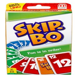 Image for Mattel Skip-Bo Card Game, Ages 7 and Up from School Specialty