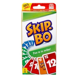 Image for Mattel Skip-Bo Card Game, Ages 7 and Up from School Specialty