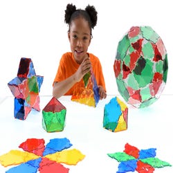 Image for Crystal Polydron Basic Set, 164 Pieces from School Specialty