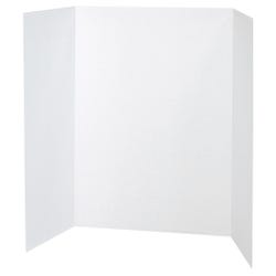 Image for Pacon Single-Walled Corrugated Presentation Board, 40 x 28 Inches, White, Pack of 8 from School Specialty
