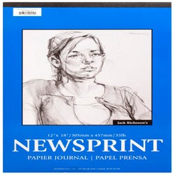 Newsprint Paper, Newsprint Pads, Item Number 358742