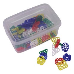 Image for Childcraft Preschool Chinese Manipulative Blocks, Assorted Colors, Set of 145 from School Specialty