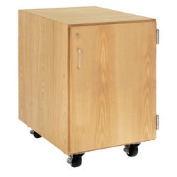 Image for Diversified Woodcrafts M Series Mobile Storage Cabinet with Hinged Right Door, 24 x 22 x 30 Inches from School Specialty