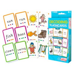 Image for Junior Learning Decoding Flashcards, Set of 162 from School Specialty