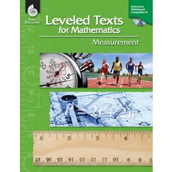 Image for Shell Education Leveled Texts for Mathematics: Measurement, Grades 3 to 12 from School Specialty