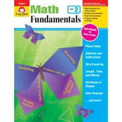 Image for Evan-Moor Math Fundamentals Workbook, Grade 2 from School Specialty