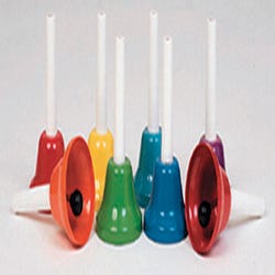 Image for Rhythm Band 8-Note Handbell Set, 8 Pieces from School Specialty