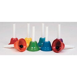 Image for Rhythm Band 8-Note Handbell Set, 8 Pieces from School Specialty
