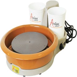 Image for Artista Portable 1/3 HP Tabletop Potters Wheel, 11 x 3-5/8 Inches from School Specialty