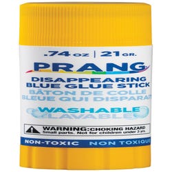 Image for Prang Non-Toxic Odorless Washable Glue Stick, 0.74 oz, Blue and Dries Clear from School Specialty