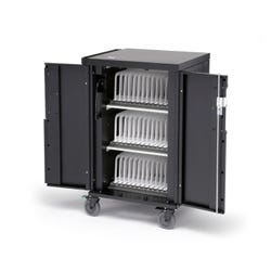 Image for Bretford CoreX Charging Cart, 3 Shelves, Holds 30 to 36 Devices from School Specialty
