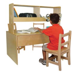 Image for Wood Designs Listening Center with 2 Upper Compartments, 48 x 28 x 23 Inches from School Specialty