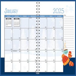 Image for House of Doolittle, Recycled, Monthly Calendar Planner, Seasonal, 2024-2025, 7 x 10 Inches from School Specialty