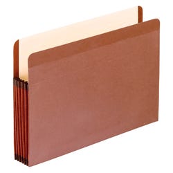 Image for Pendaflex Reinforced File Pocket, Letter Size, 5-1/4 Inch Expansion, Redrope from School Specialty