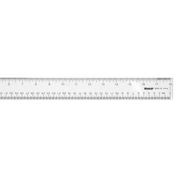 Westcott See-Through Acrylic Ruler, 18 Inches, Clear Item Number 1369960