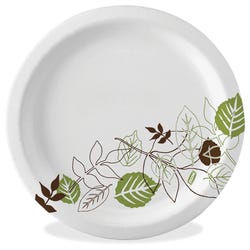 Image for Dixie Foods Pathways Design Heavyweight Paper Plates, 10-1/2 Inches, Pack of 125 from School Specialty