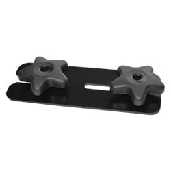 Image for Lorell Quick Align Training Table Connector, 6-1/2 x 2-1/2 x 1 in, Black from School Specialty