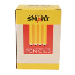 Image for School Smart No 2 Pencils, Pre-Sharpened, Hexagonal with Latex-Free Erasers, Pack of 144 from School Specialty