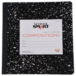 Image for School Smart Marble Composition Book, 9-3/4 x 7-1/2 Inches, 100 Sheets from School Specialty