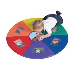 Image for Children's Factory Round See Me Picture Activity Mat from School Specialty