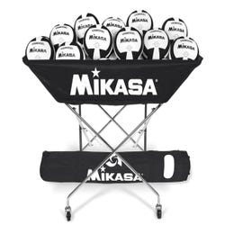 Image for Mikasa Collapsible Hammock Ball Cart with Carry Bag, Black from School Specialty
