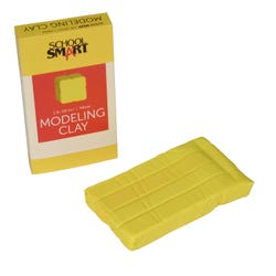 Image for School Smart Modeling Clay, Yellow, 1 Pound from School Specialty