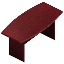 Image for Global Boat Shaped Conference Table with Slab Base from School Specialty